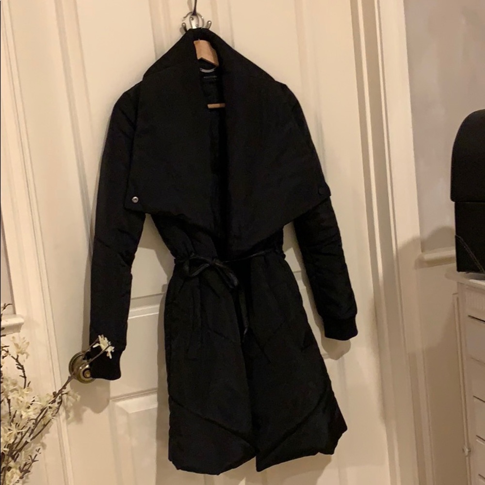 Religion puffer parka